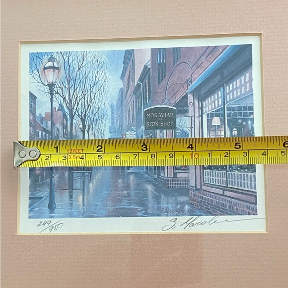 Main Street Print of Original Oil Painting by Sergei Yaralov, Signed # 249/950 - Picture 4 of 9